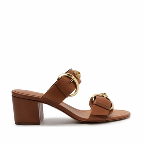 Comfort Shank Cotton Base Vivian Leather Sandal