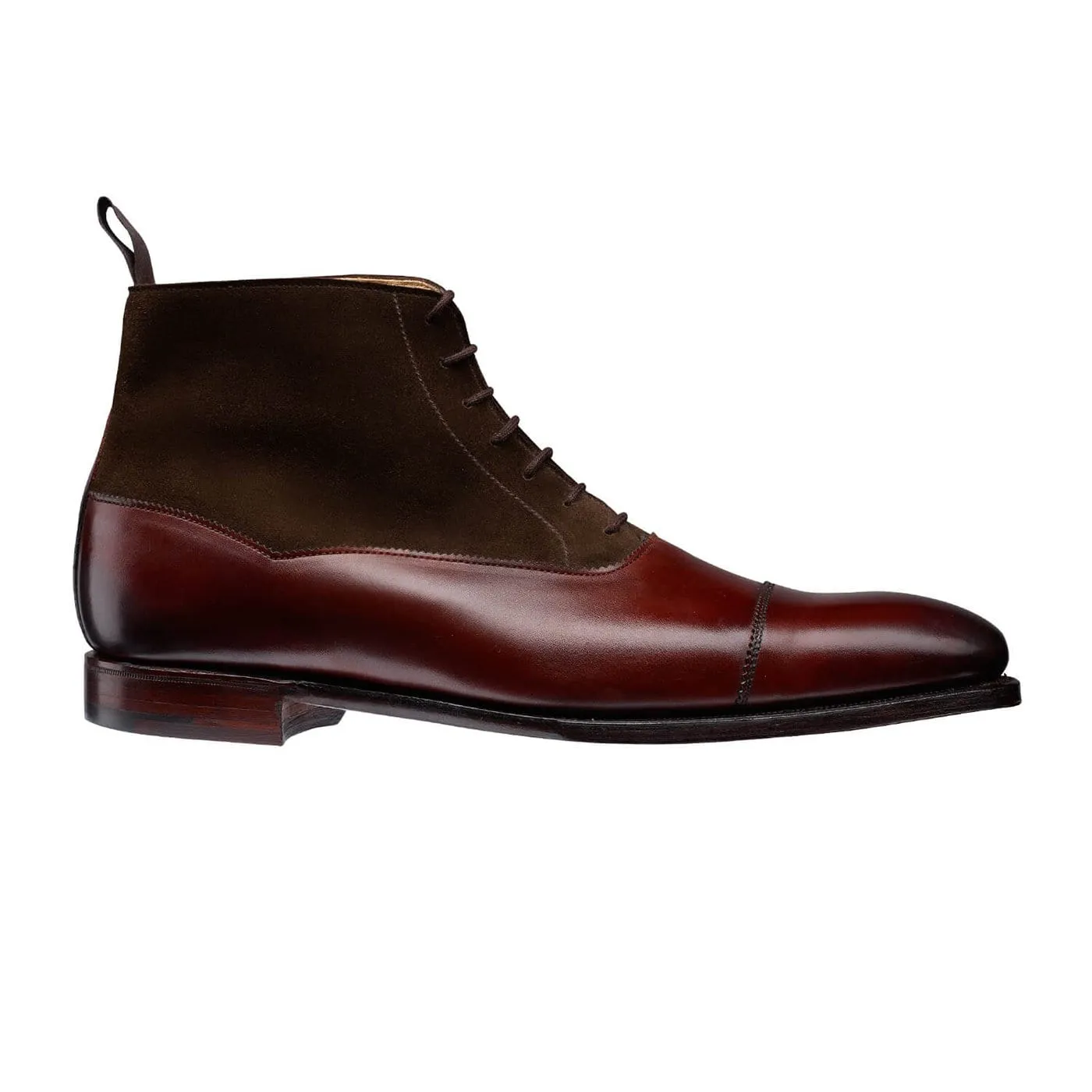 Rugged Built Hiking Trails Rugged Built Adventure Seeker Charlton Chestnut Calf & Dark Brown Suede