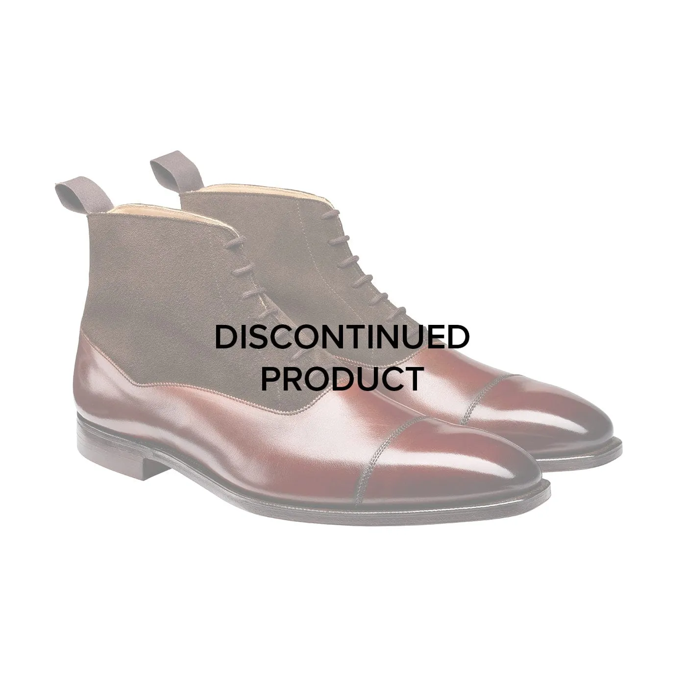 Breathable Snowy Path Winter Fashion Charlton Chestnut Calf & Dark Brown Suede