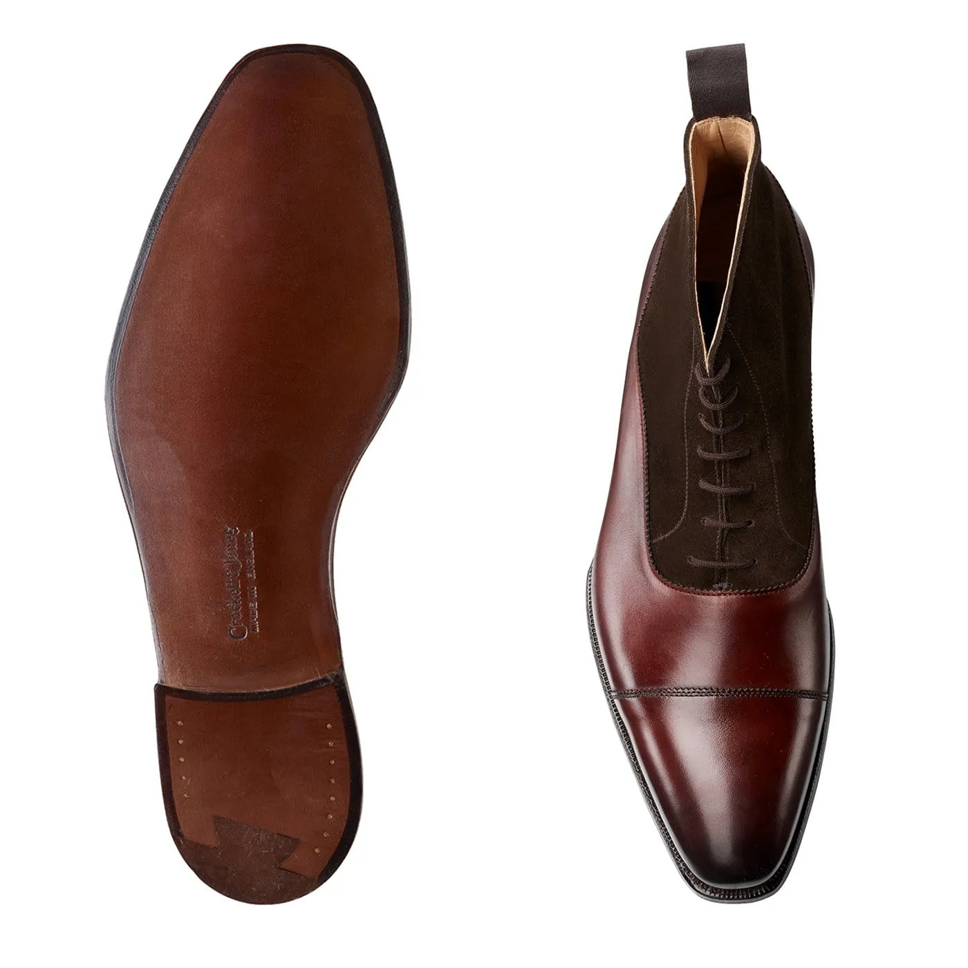 Charlton Chestnut Calf & Dark Brown Suede Feather Light Backcountry Camper