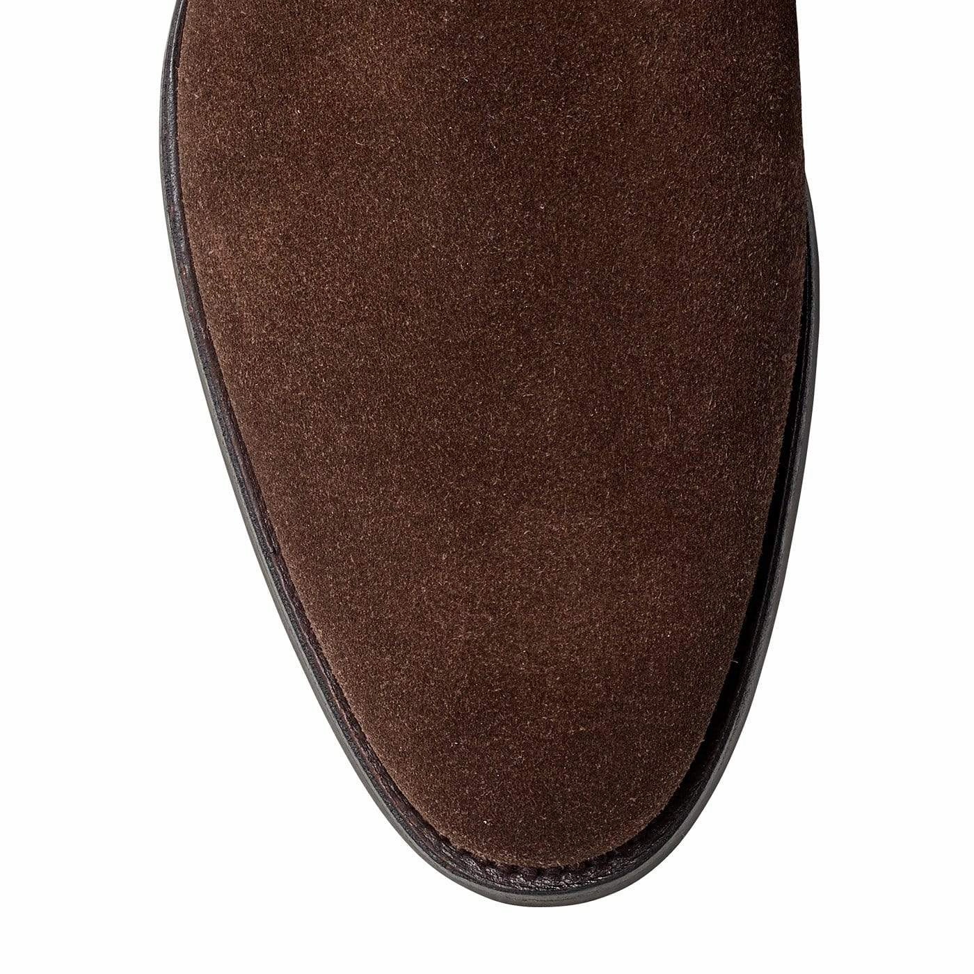 Breathable Interior Mud Resistant Hiking Trails Chelsea 8 Dark Brown Suede (G Fitting)