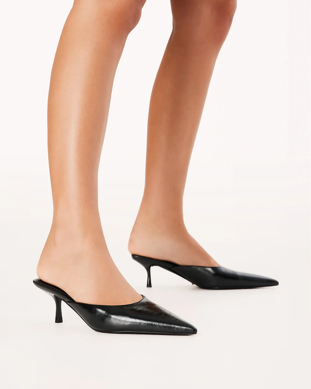 WYNONNA - BLACK SHINE Evening shoes Smooth Finish