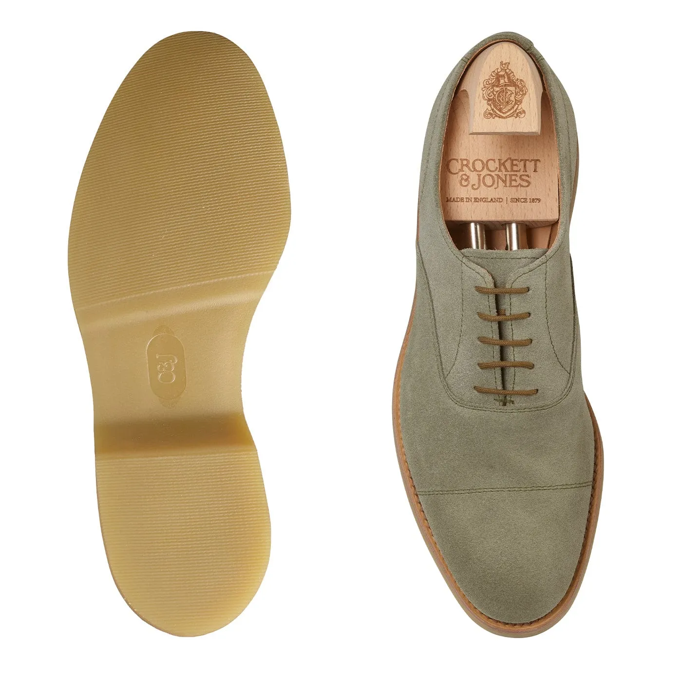 Tresco Pistachio Suede Ice Grip