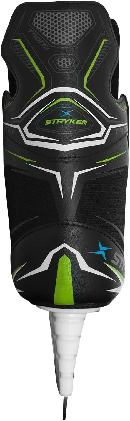 TronX Stryker Soft Boot Senior Men Boys Kids Ice Hockey Skates - All Adult and Junior Sizes - Great for Recreational Skating