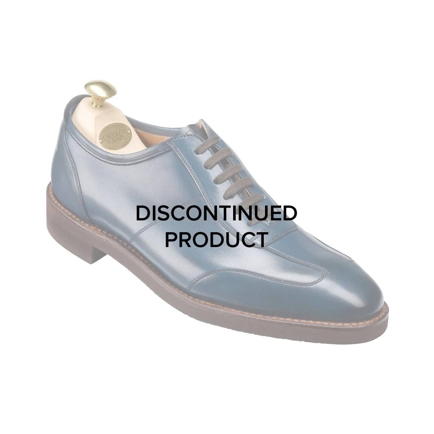 Truro Blue Burnished Calf Morning Walk High Rebound Midsole Foam