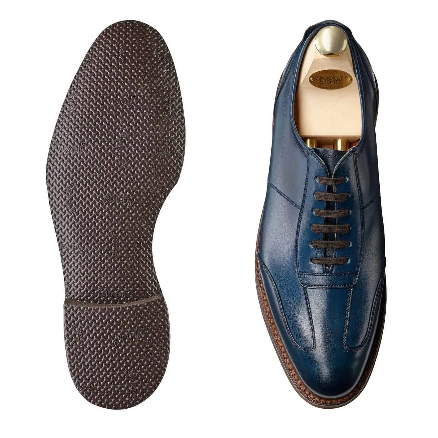 Truro Blue Burnished Calf School Day