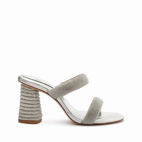 Color Play Tully Glam Metallic Nappa Sandal