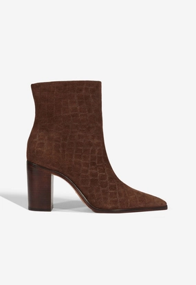 Resort Glam Mary Block Bootie