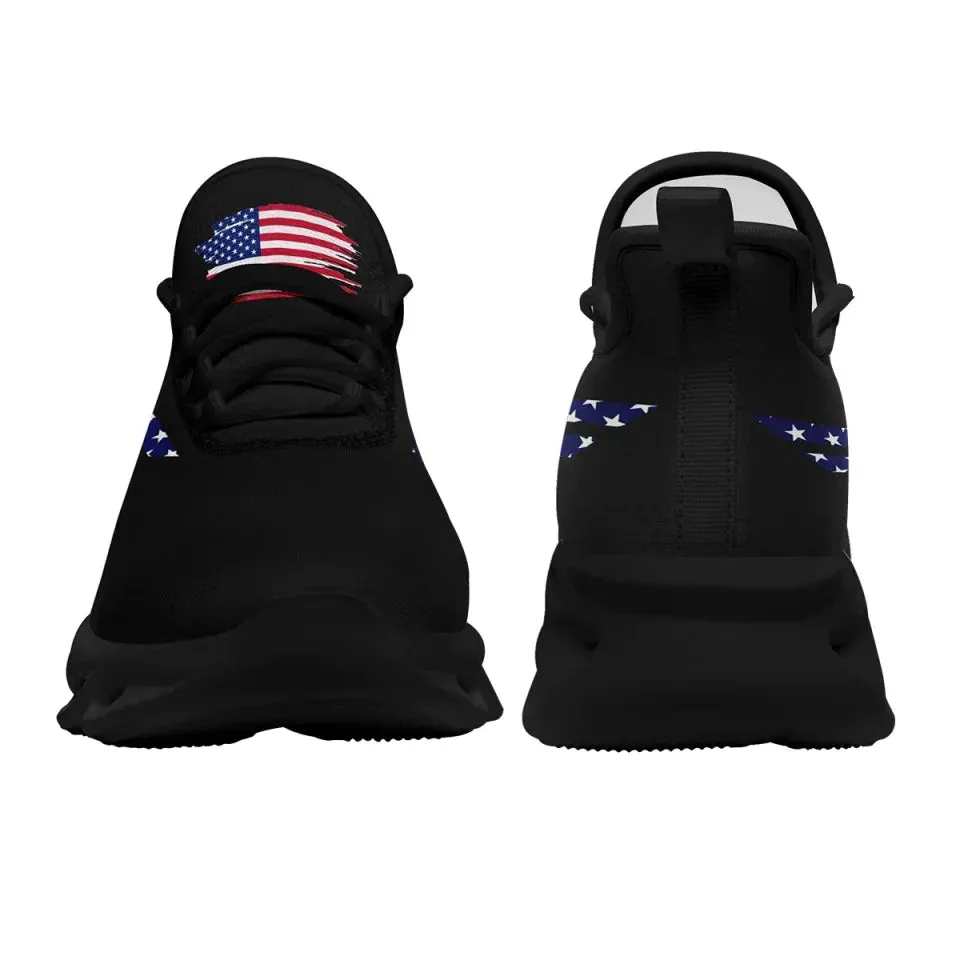 Unique Gift,Personalized Trump Fashion Sneakers, Custom Patriotic Trump Shoes, Breathable Maxsoul Shoes