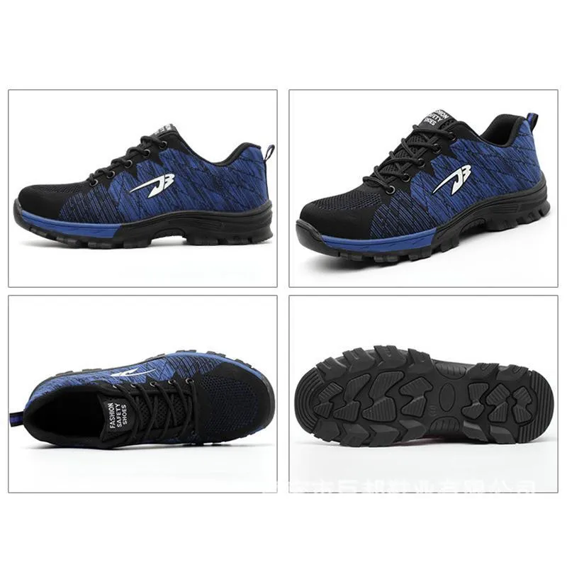Unisex Spring Steel Toe Shoes