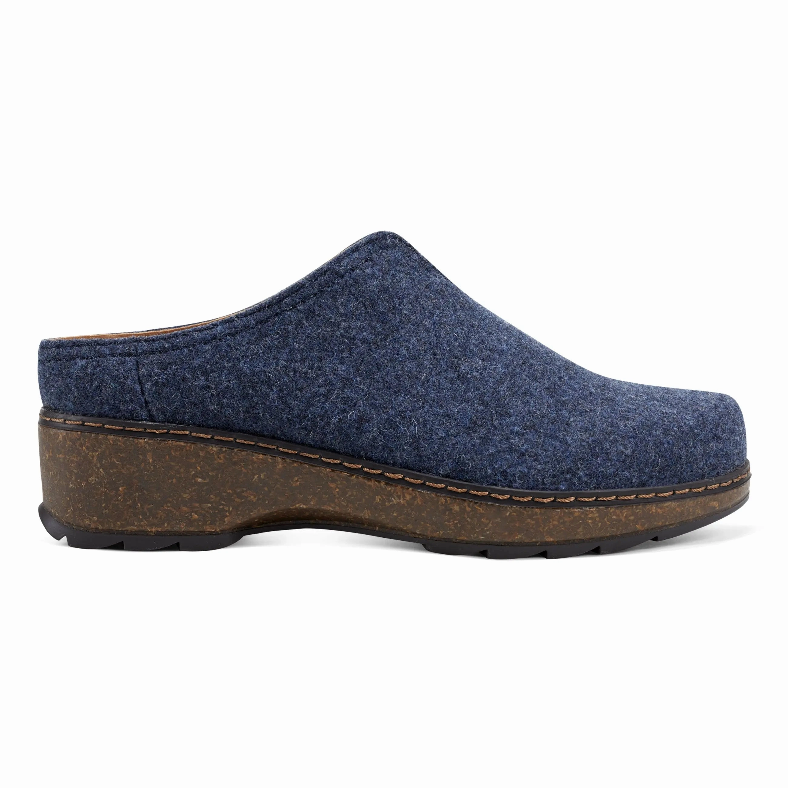 Kolia Round Toe Slip-on Casual Clogs Flexible Walk