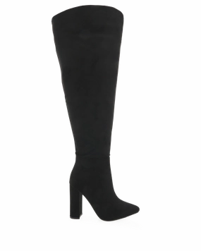 Strong material Reinforced Form Weekend Camping MOSCOW CURVE - BLACK SUEDE