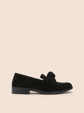 Model Mode Valencia Black Suede Loafer