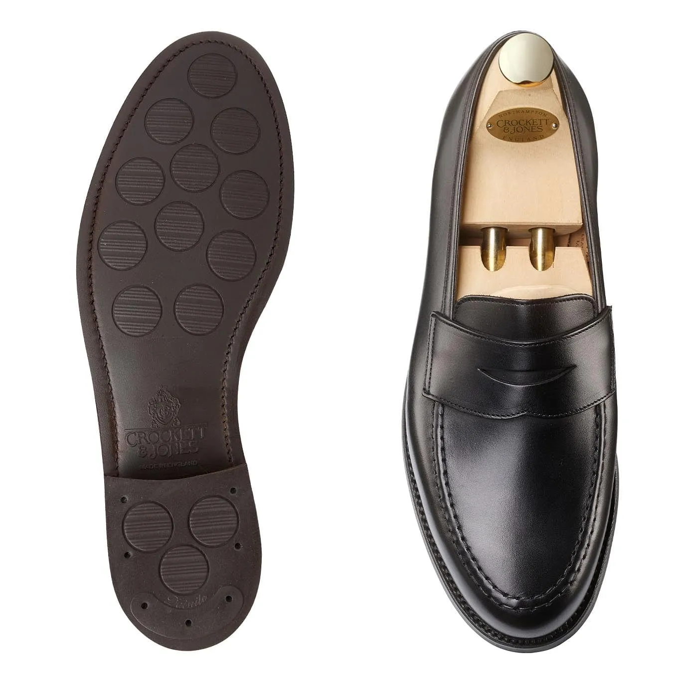 Boston Black Calf (City Sole) waterproof