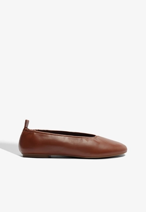 velcro Mix Hue Eudora Leather Flat