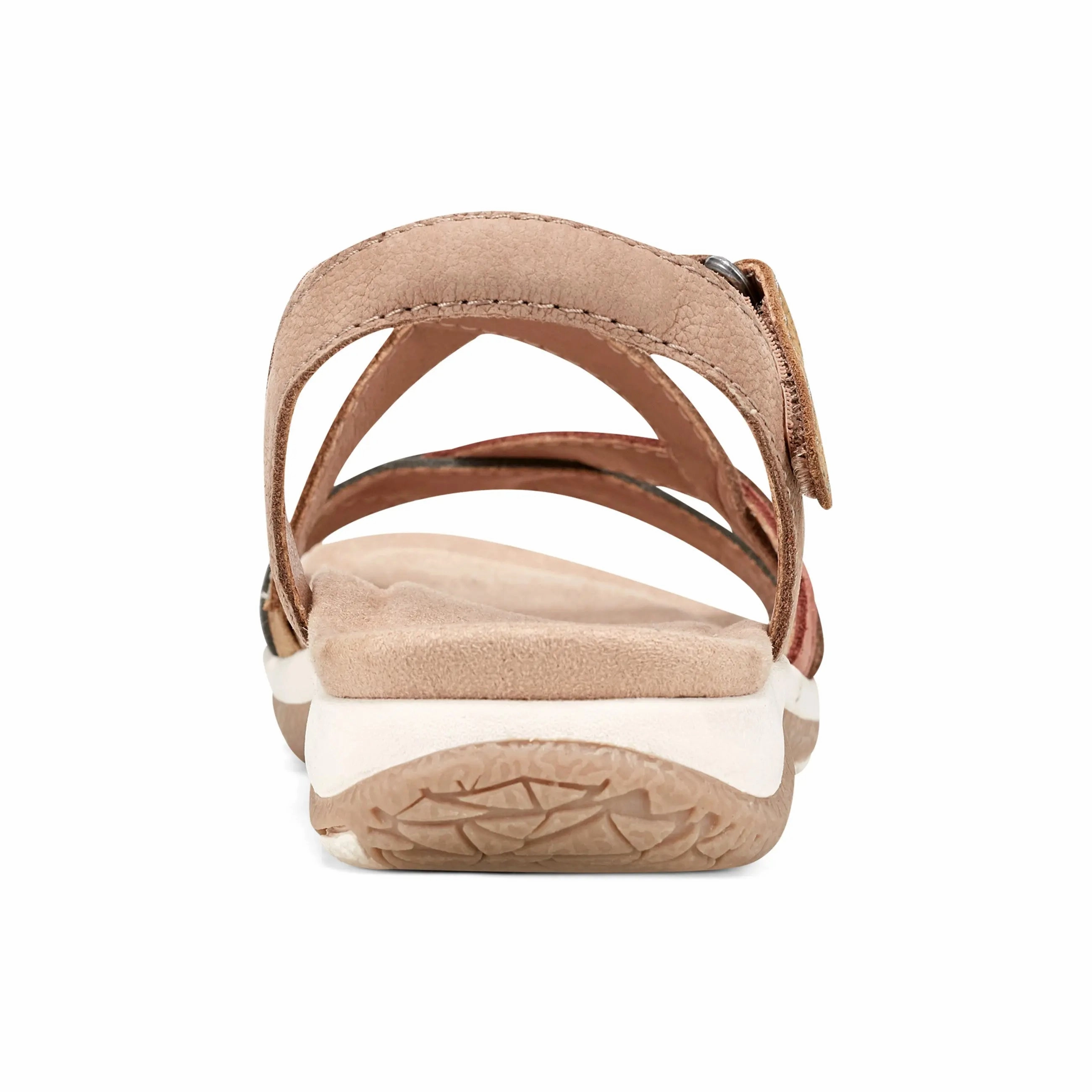 Hydrophobic Upper Material Adjustable Ankle Closure Sterling Casual Strappy Round Toe Flat Sandals