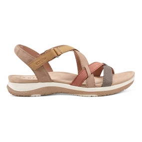 Effortless Style Quick Wear Sterling Casual Strappy Round Toe Flat Sandals