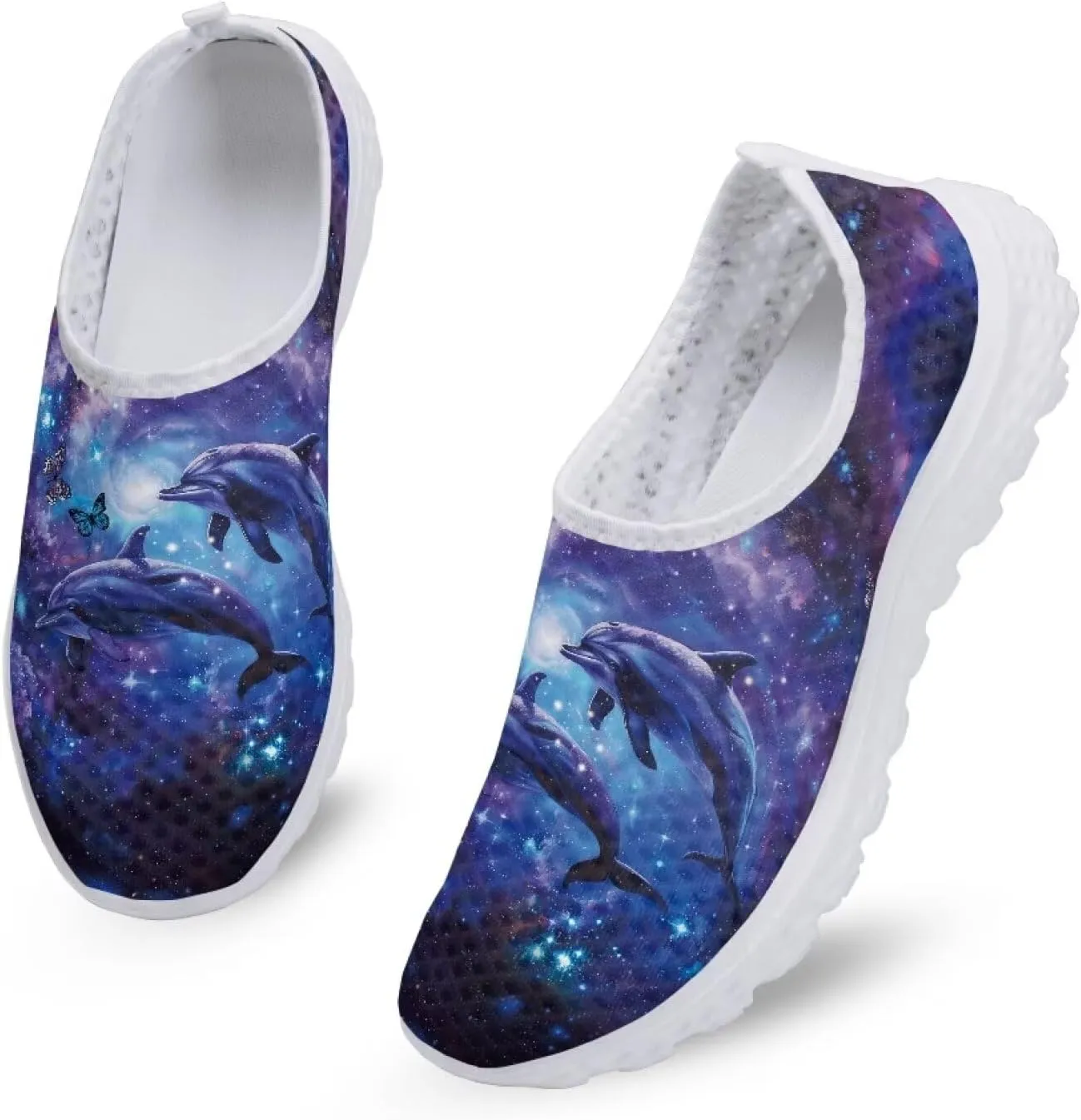 Veniyate Lightweight DailyShoes Women Men Pull on Summer Beach Aqua Footwear Athletic Sports Shoes