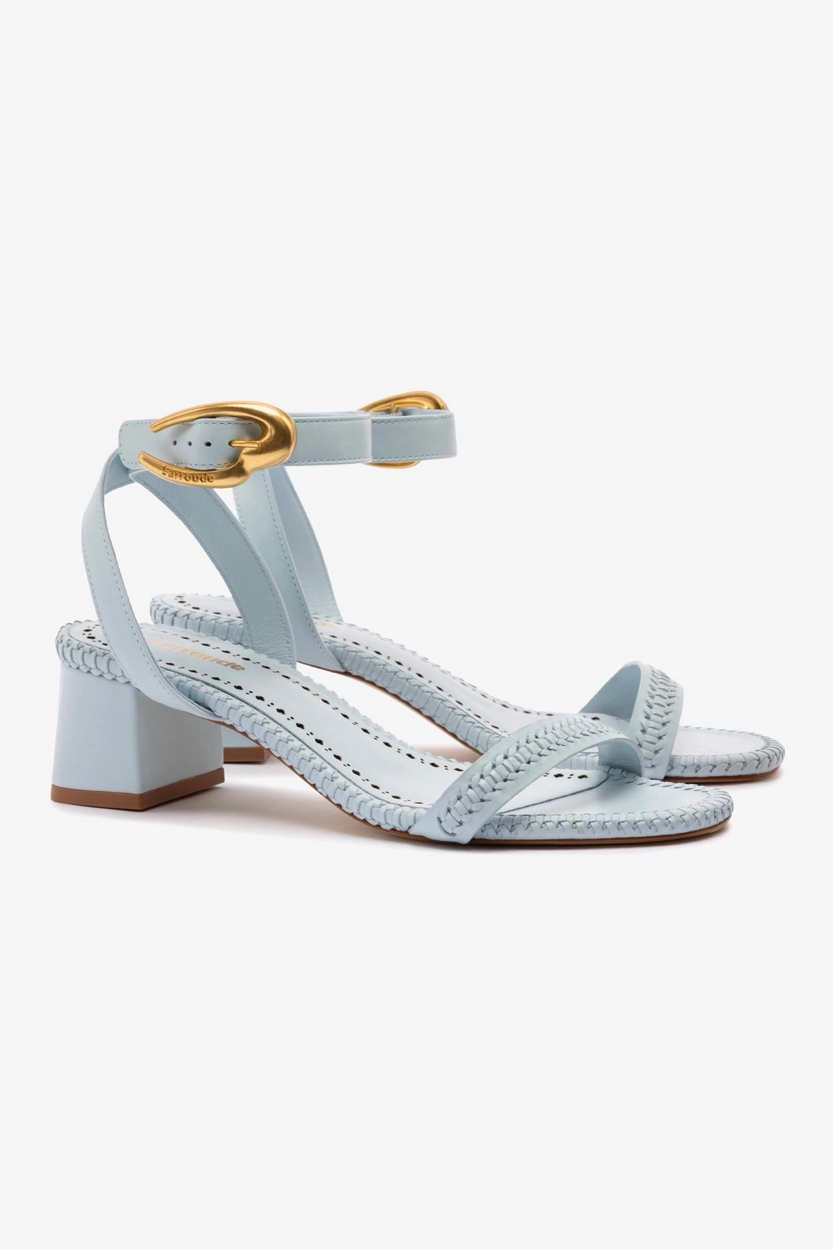 Back to Nature Verona Block Sandal In Maya Leather Breathable fabric