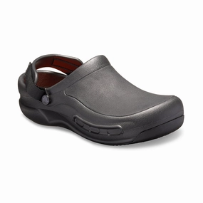 Men's Bistro Pro Work Literide Clog Black Ocean Breeze Comfortable Footwear For Outdoors