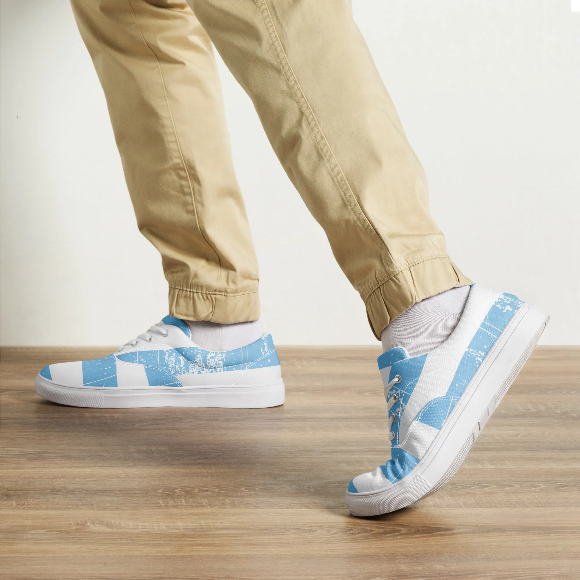 VICTORIOUS Men’s Lace-Up Canvas Shoes