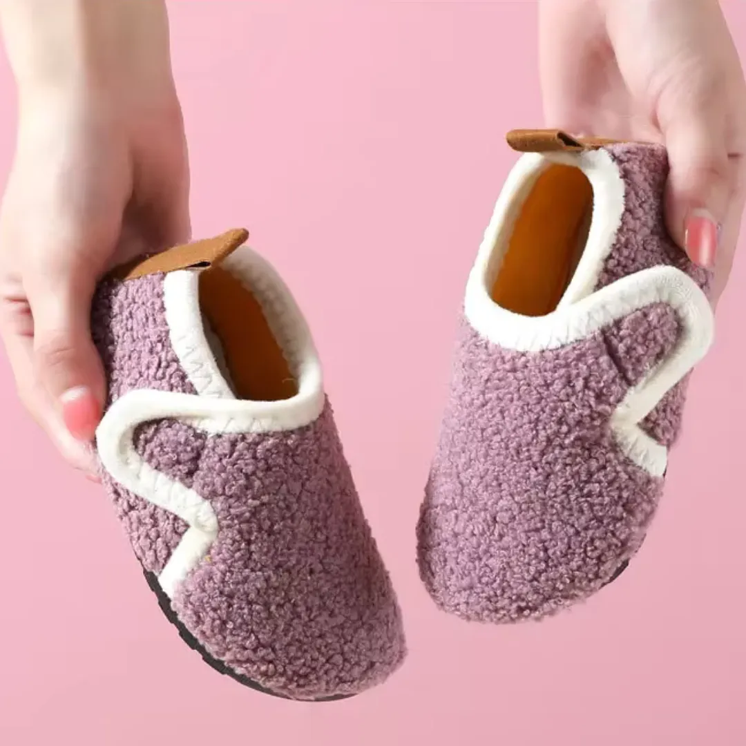 Warm Children's slippers | Warm and padded slippers for small children