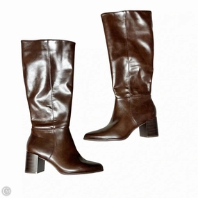 Boots Knee Heels By Kelly And Katie In Brown, Size: 8 Abrasion-resistant Waterproof Snow Trekker