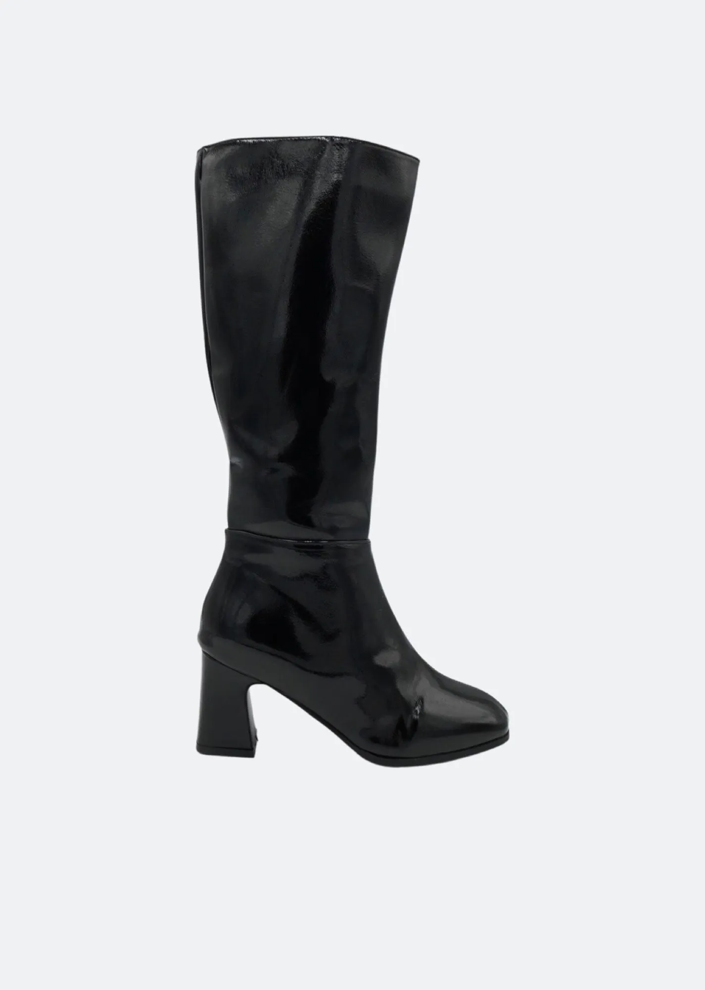 Way To Go Patent Boots