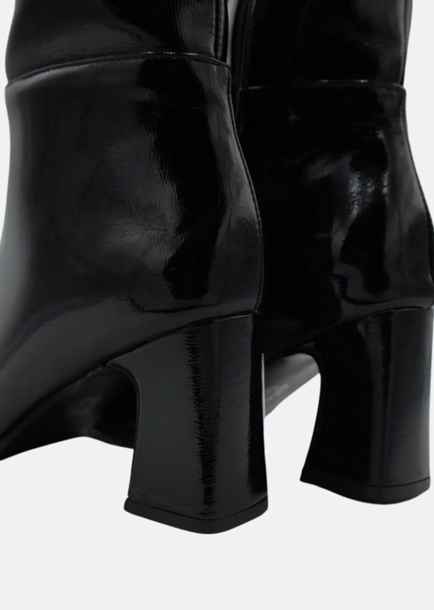 Way To Go Patent Boots