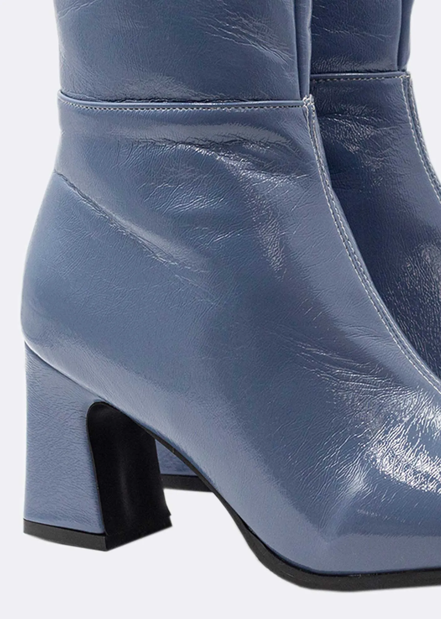 Way To Go Patent Boots