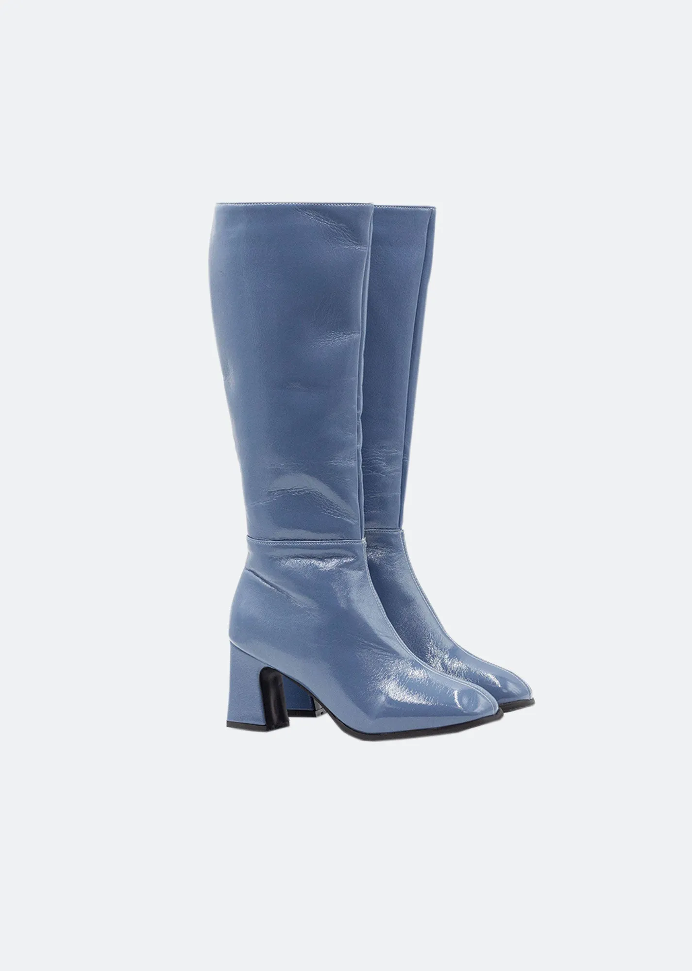 Way To Go Patent Boots