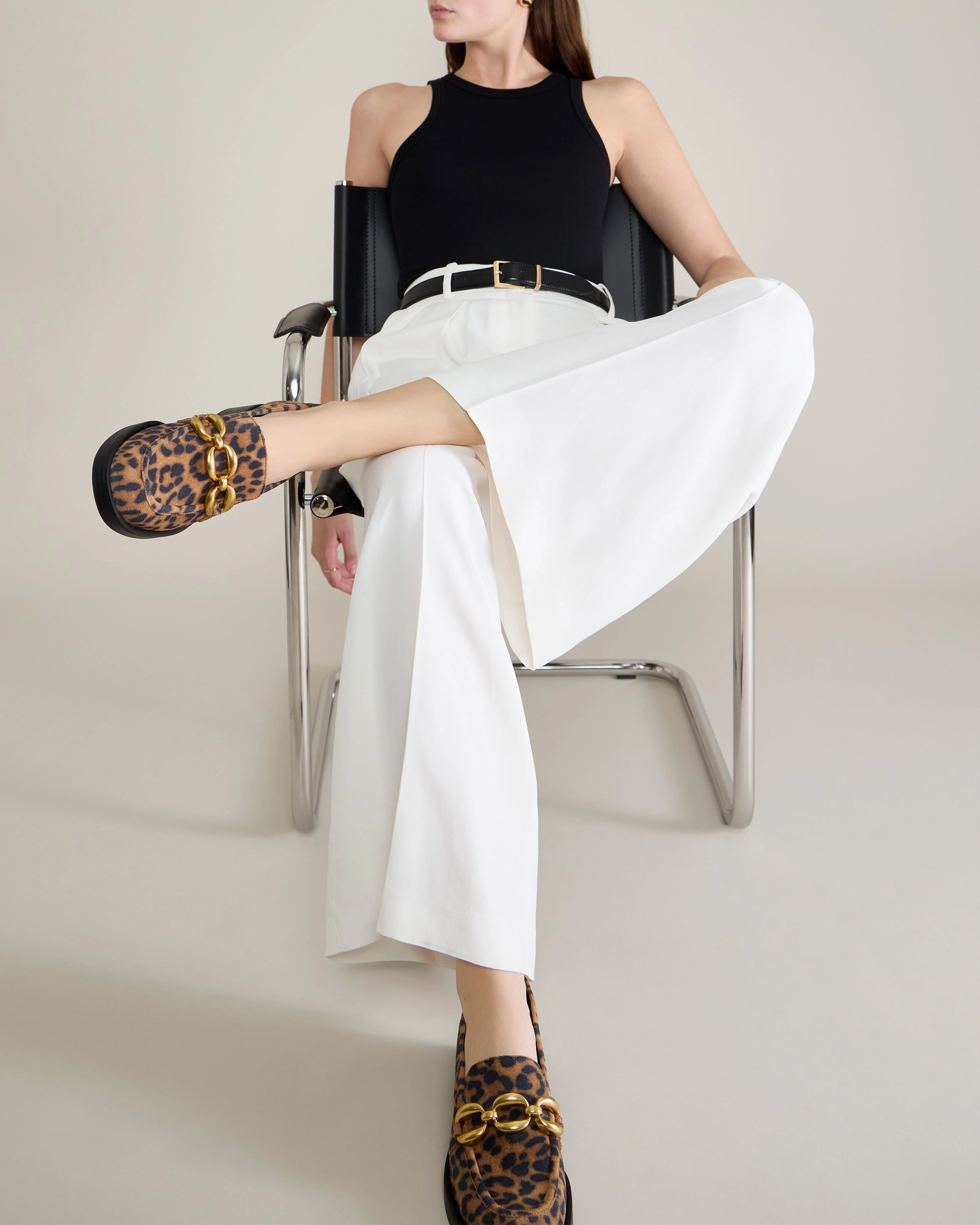 Leather Material Sayer Loafer