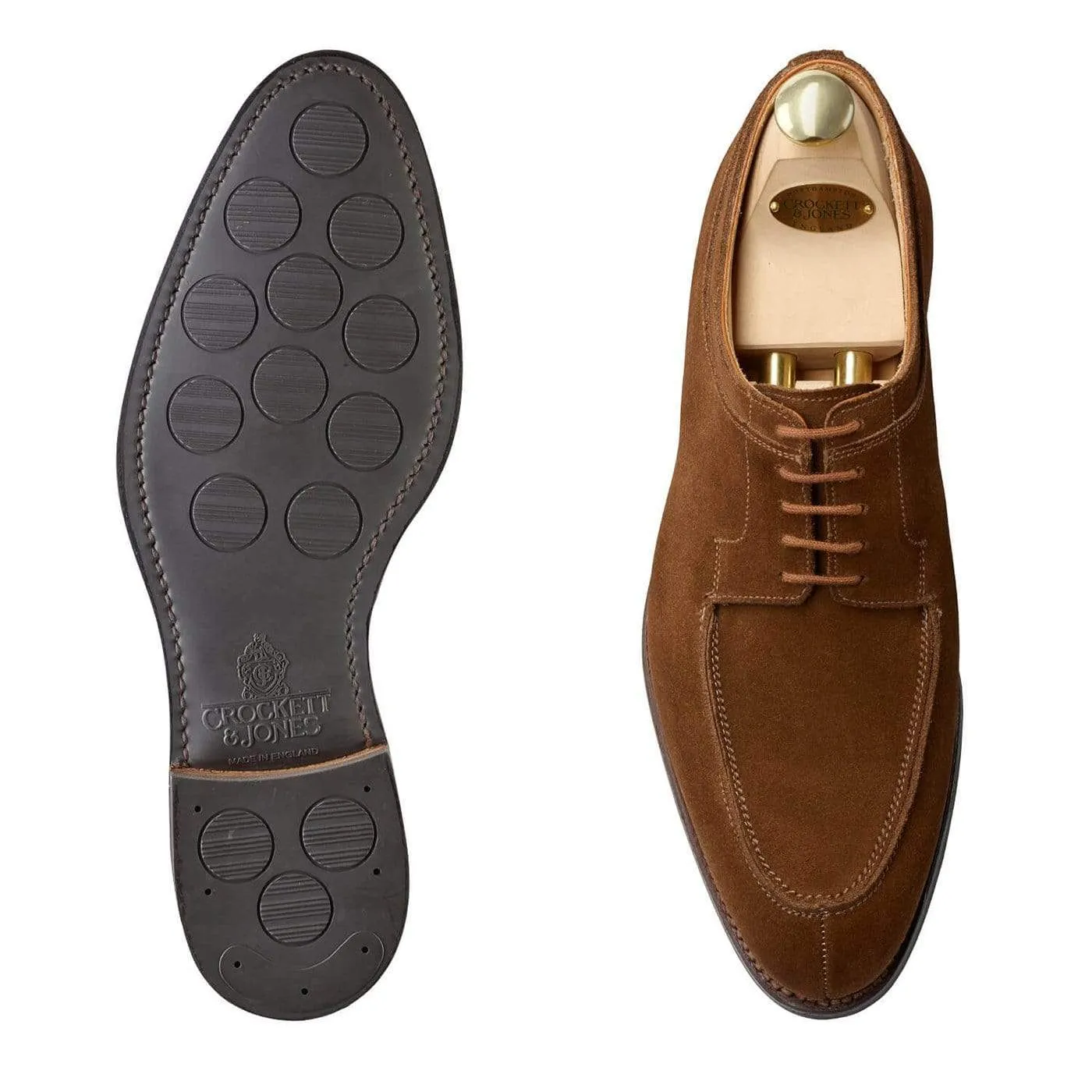 Hardwick Snuff Suede Jungle Path Arch Fit