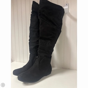 Anti Static Lining Protective Lining Boots Knee Flats By Clothes Mentor In Black, Size: 8.5