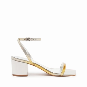 Kendall Specchio Leather Sandal Nordic Tone shape fit