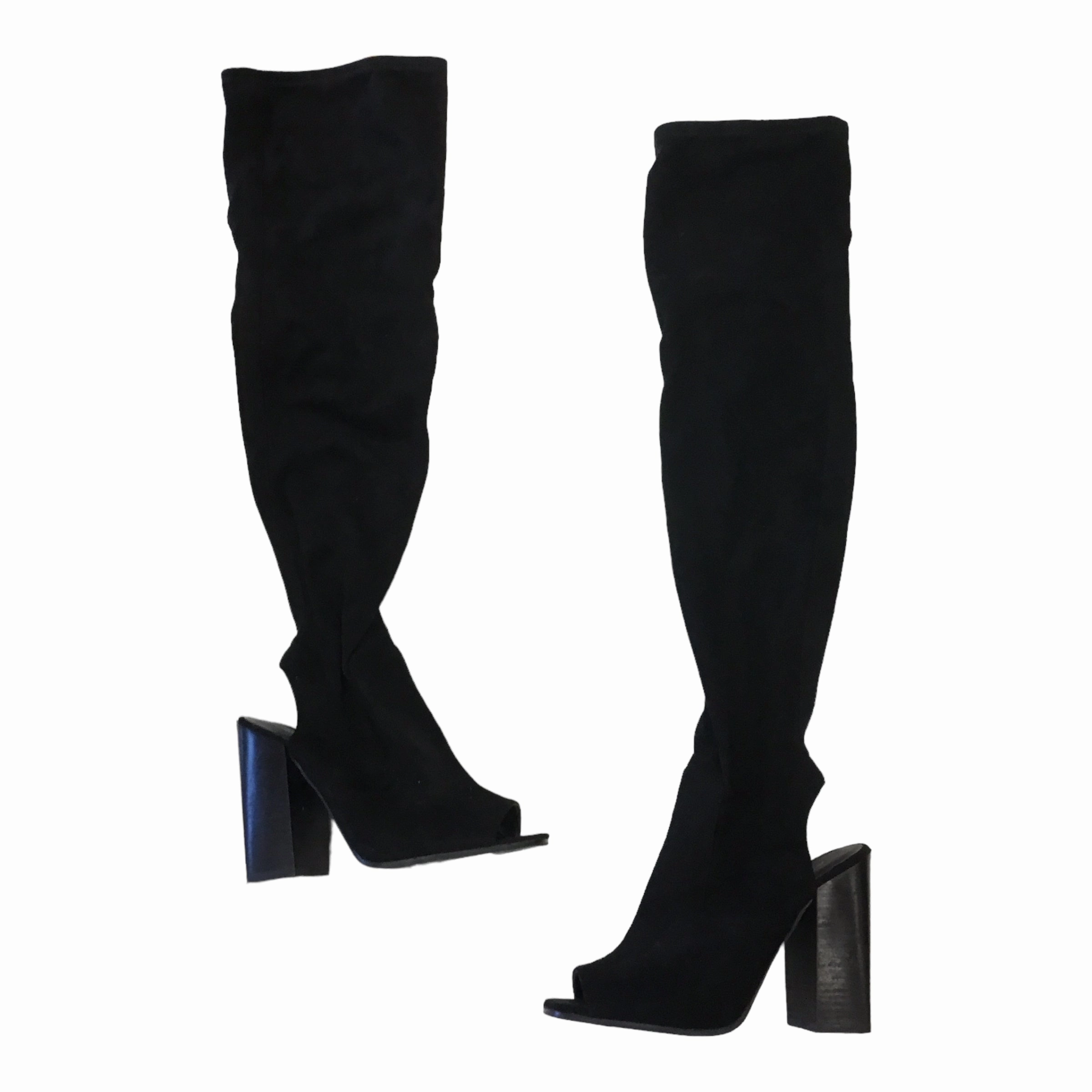 Boots Knee Heels By Aldo  Size: 8.5 Thermal Core Hiking Trails Quick Fit