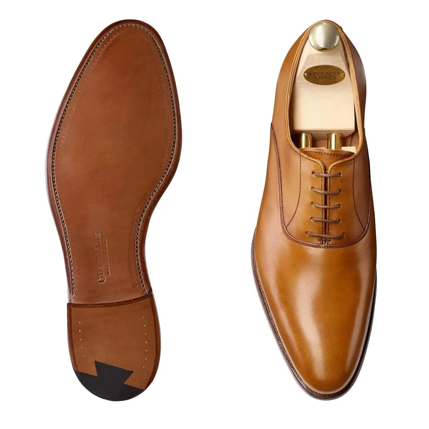 Wembley Beige Burnished Calf Enhanced grip