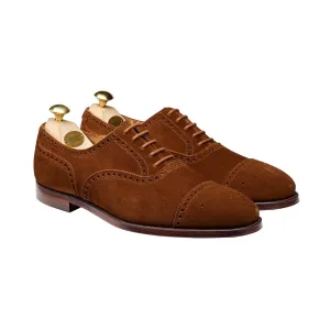 Good Traction Comfort Westfield Tobacco Calf Suede