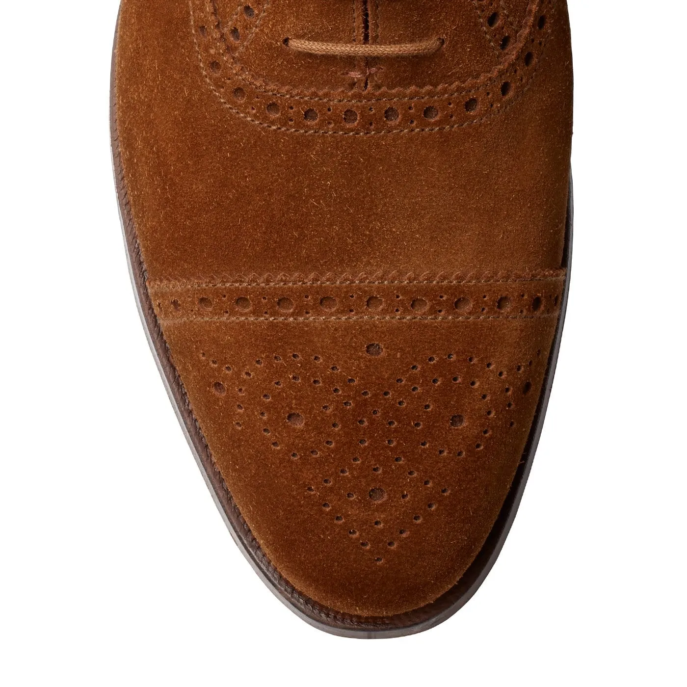 Thermoregulating Insole Heat Guard Westfield Tobacco Calf Suede