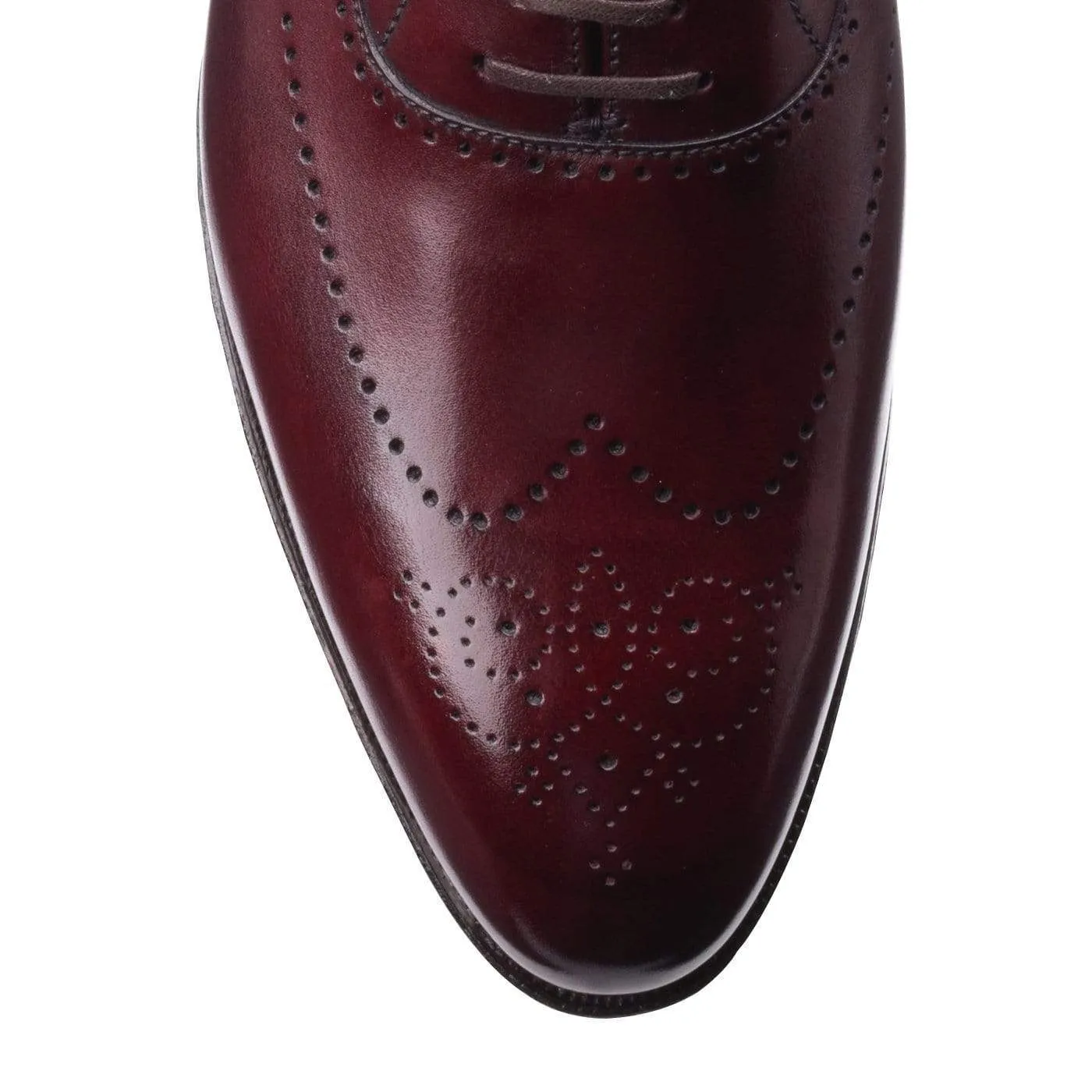Memory Foam Wellness Seekers Weybridge Burgundy Antique Calf