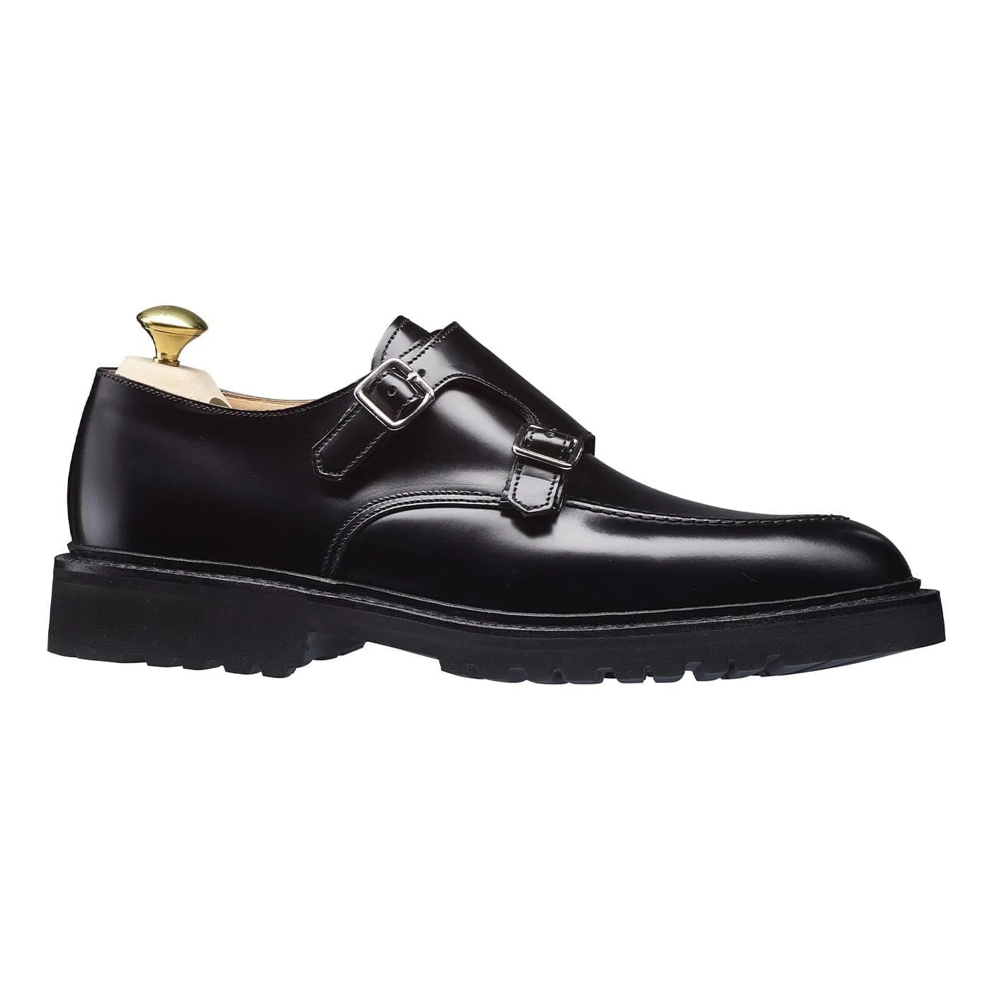 Desert Cool Suede Soft Whitby Black Cavalry Calf