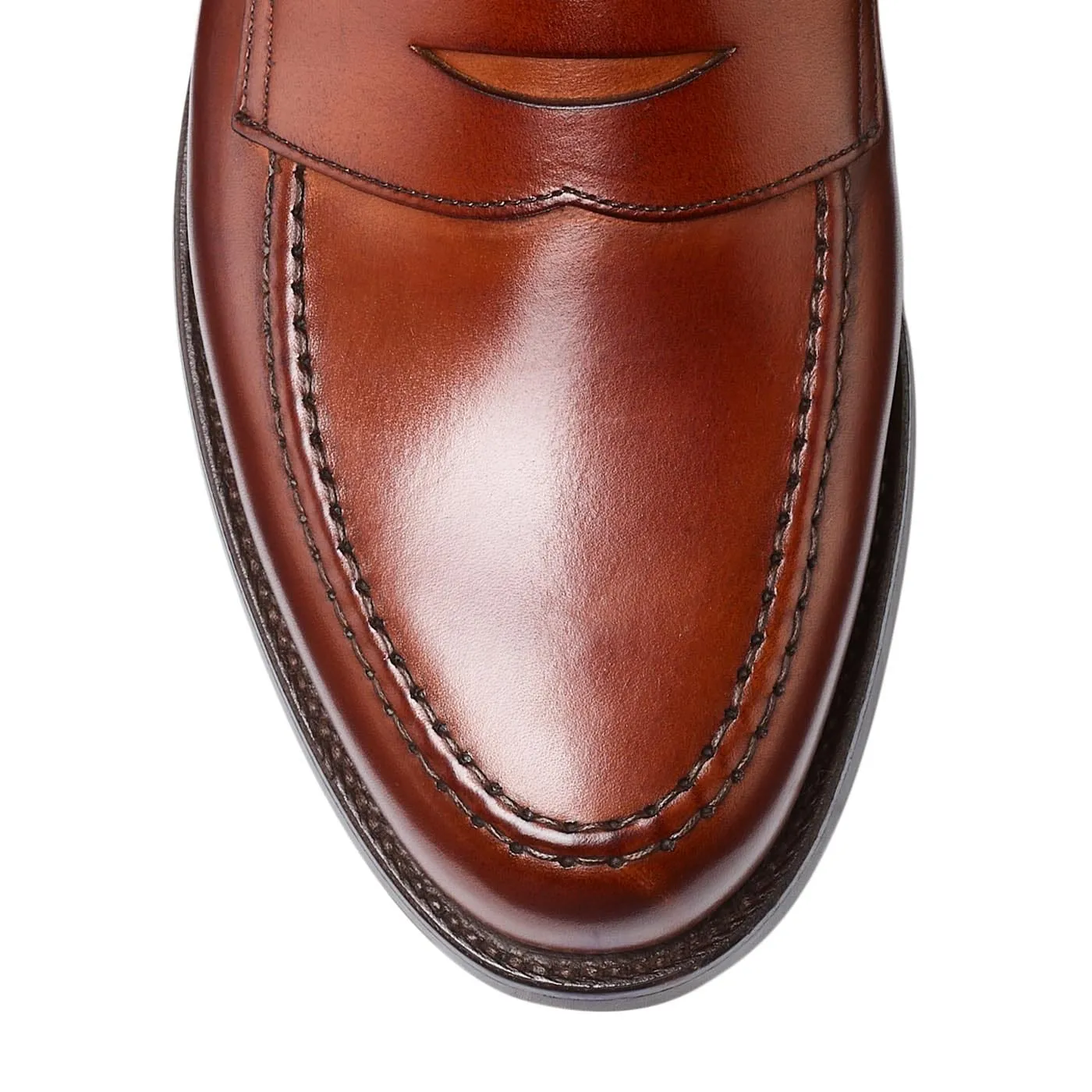 Field Walk Boston Chestnut Burnished Calf
