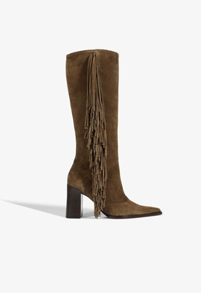 Quick Drying Casual Wear Anatomical Contour Design Raffaela Up West Suede Boot