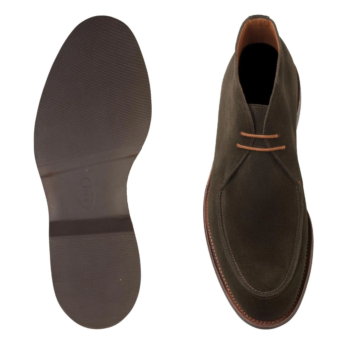 Waterproof Adventure Journey Bibury Earth Green Suede