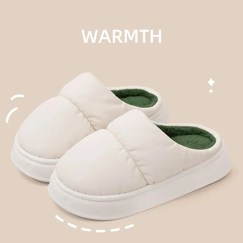 Winter Soft Thick sole Non-slip Warm Cute Slippers