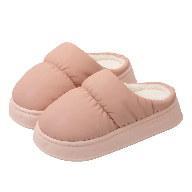 Winter Soft Thick sole Non-slip Warm Cute Slippers