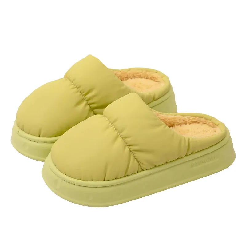 Winter Soft Thick sole Non-slip Warm Cute Slippers