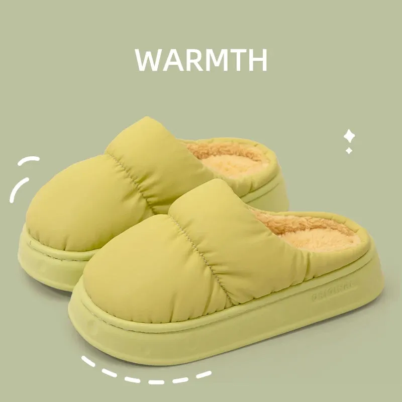 Winter Soft Thick sole Non-slip Warm Cute Slippers