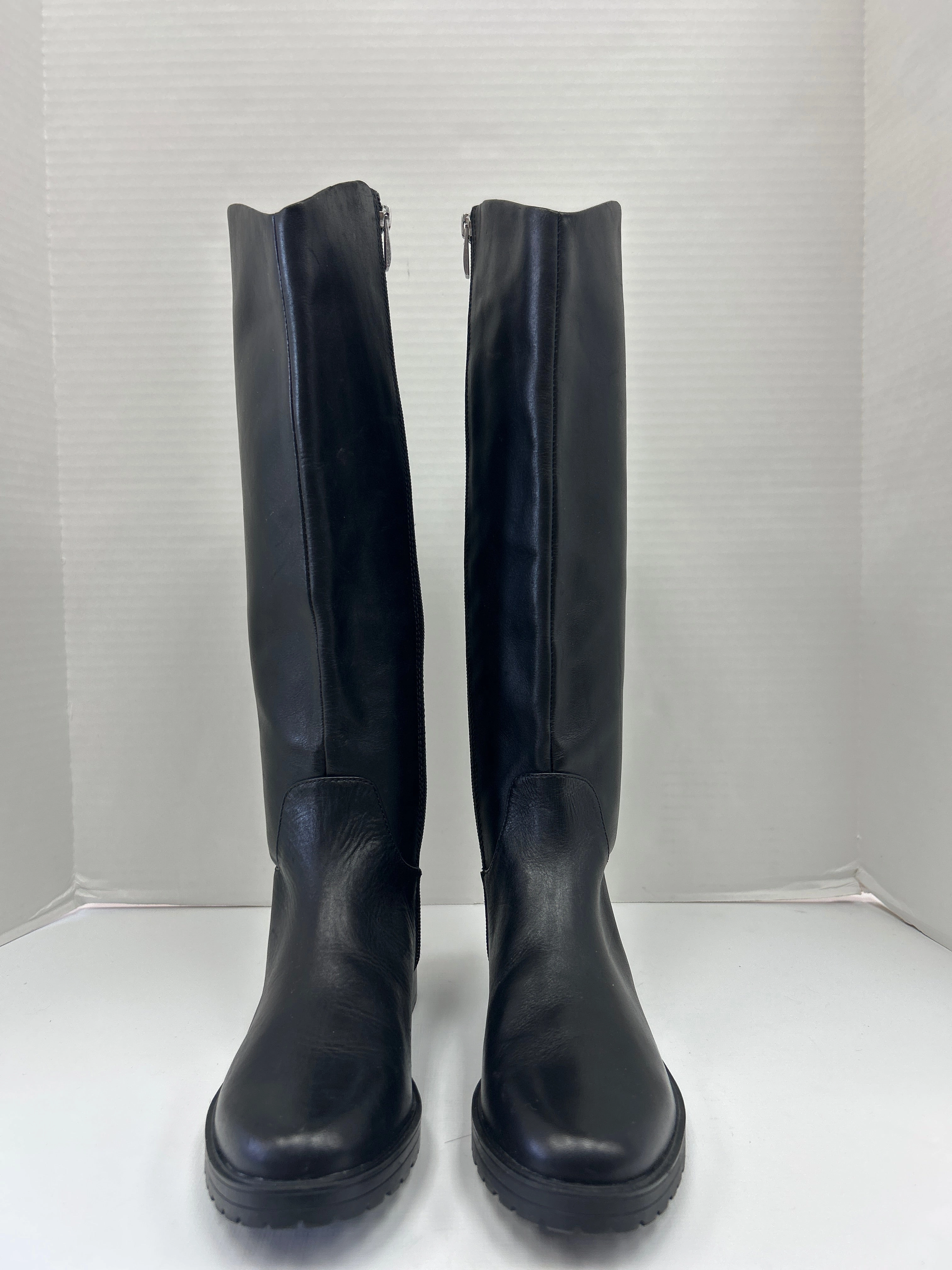 Boots Knee Flats By Nordstrom In Black, Size: 6 Slip Resistant