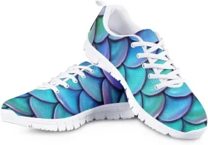 Women Floral/Leopard Print Running Sneaker Lightweight Walking Jogging Sports Shoes